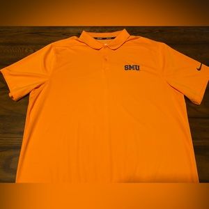 Southern Methodist (SMU) Nike Dri-Fit Polo - Limited Leukemia Edition